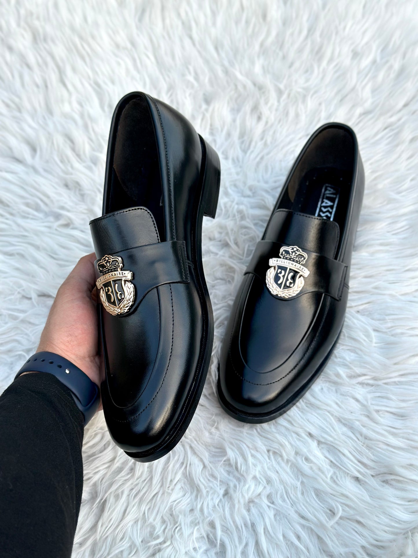 Hand made billionaire loafers