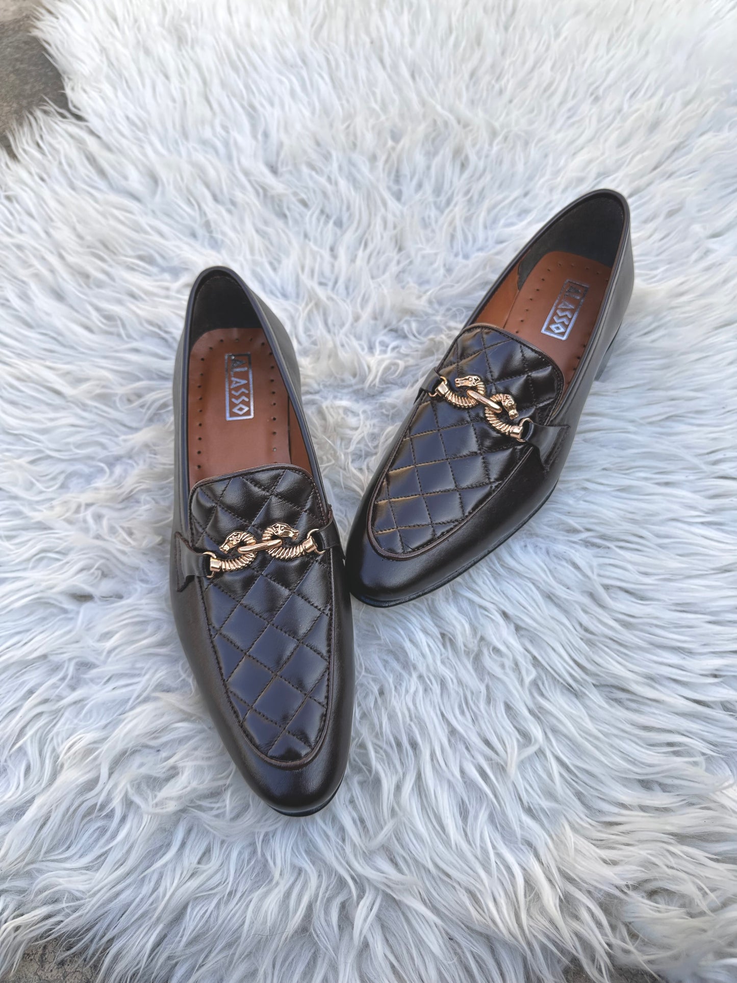 Cobra - Coffee (handmade leather loafers)