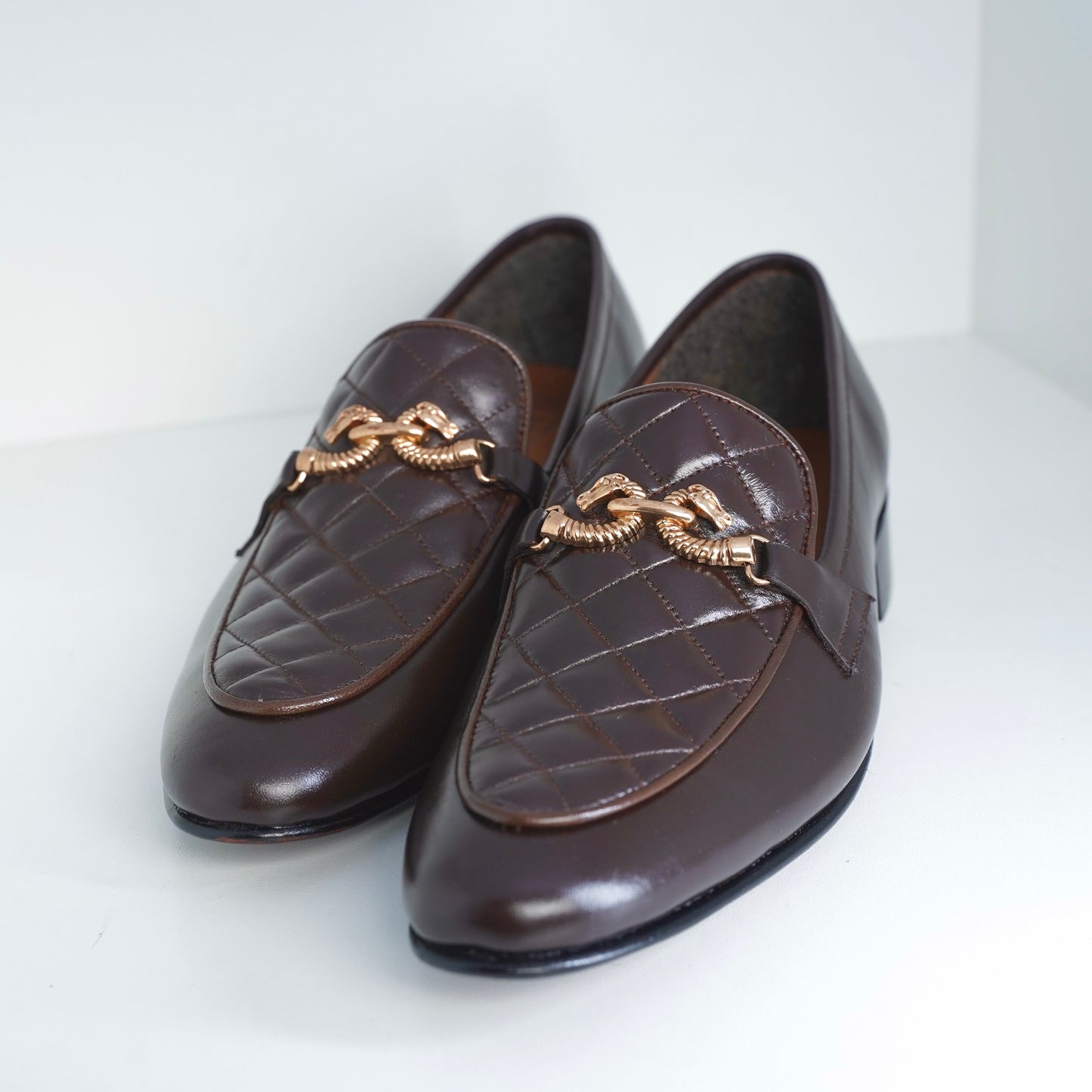 Cobra - Coffee (handmade leather loafers)