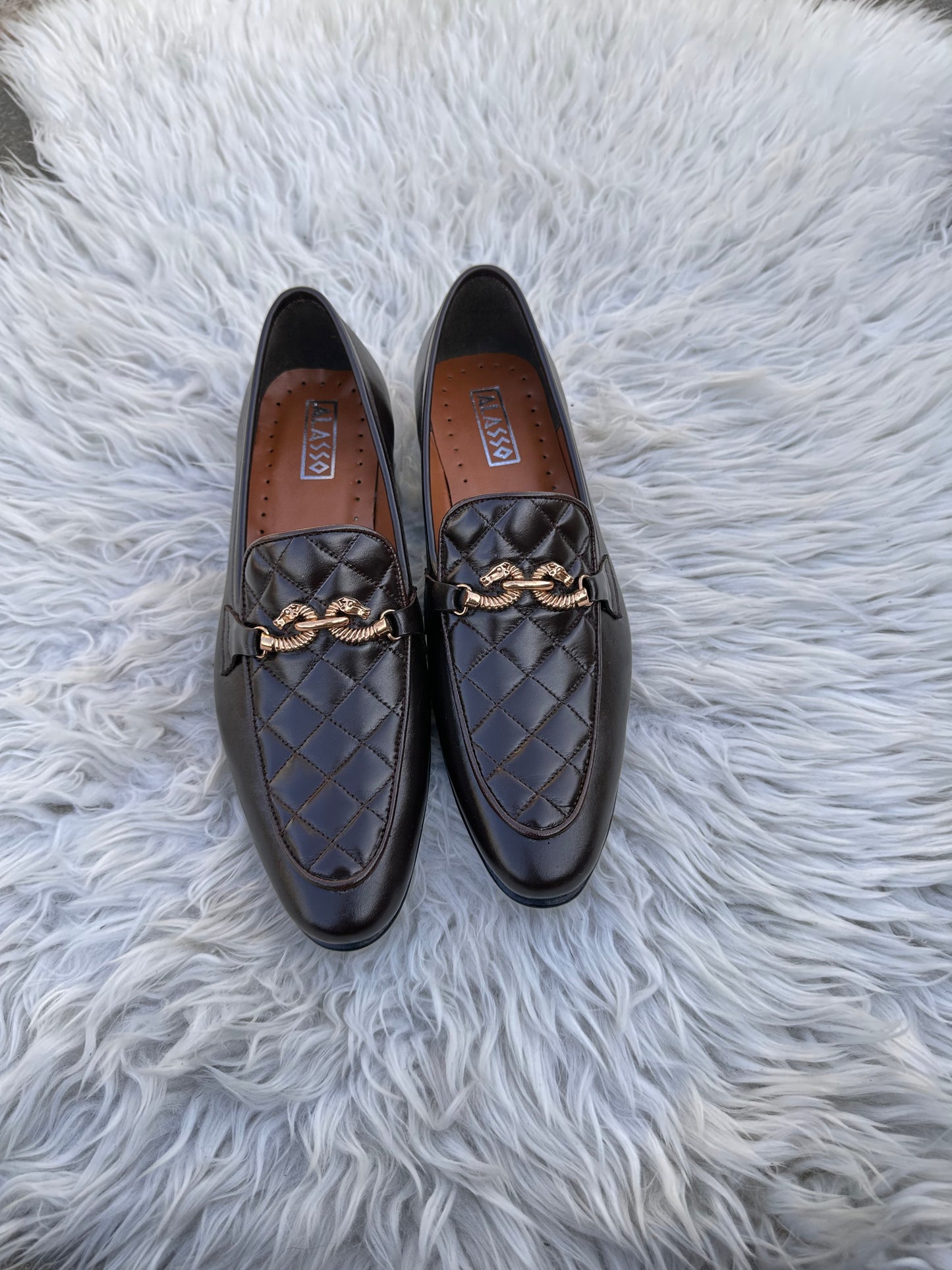 Cobra - Coffee (handmade leather loafers)