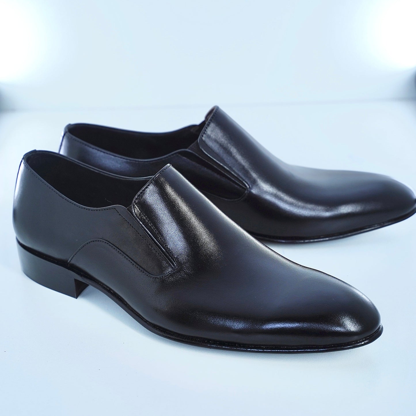 One cut - BLK (handmade leather shoes)