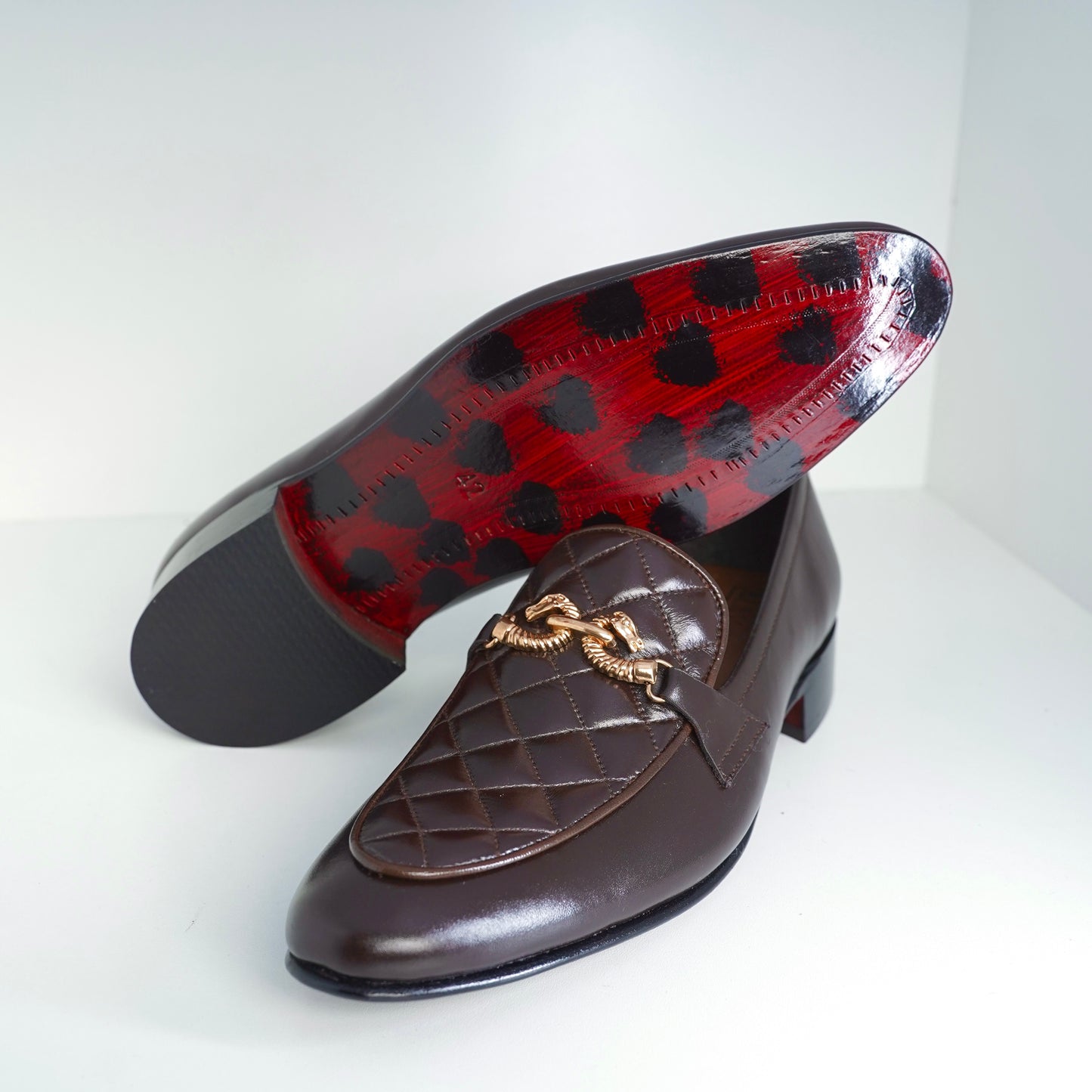 Cobra - Coffee (handmade leather loafers)