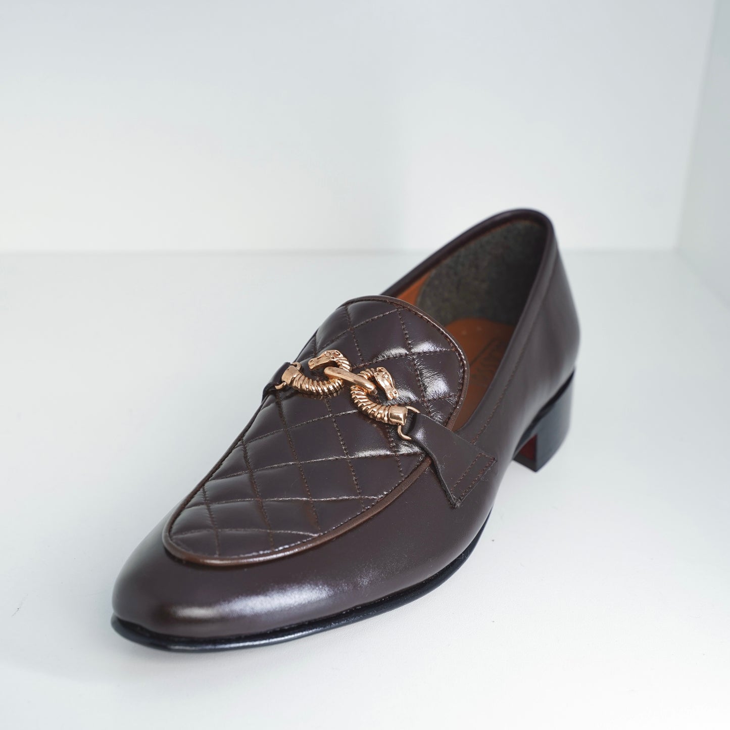 Cobra - Coffee (handmade leather loafers)